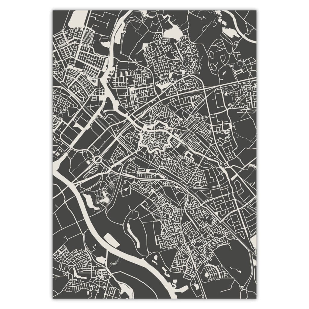 Plattegrond Zwolle A3 — product photo